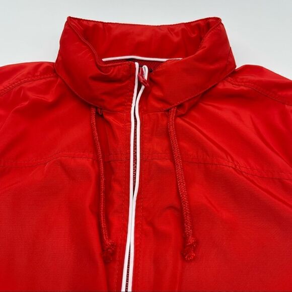Tommy Hilfiger Rolled Up Hoodie Rain Jacket SMALL - Picture 10 of 16